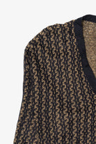Vintage Navy Blue Jantzen Cardigan Sweater (1990s)