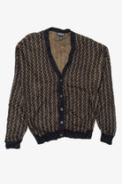 Vintage Navy Blue Jantzen Cardigan Sweater (1990s)