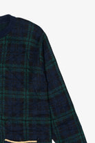 Vintage Shoulder Pads Cardigan Sweater (1980s)
