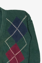 Vintage Green Structure Cardigan (1990s)