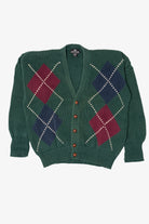 Vintage Green Structure Cardigan (1990s)