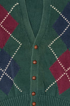 Vintage Green Structure Cardigan (1990s)