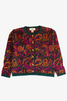 Vintage PS Illustrations Cardigan Sweater (1990s)