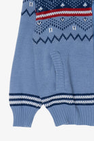 Blue Blair Fair Isle Cardigan Sweater (2010s)