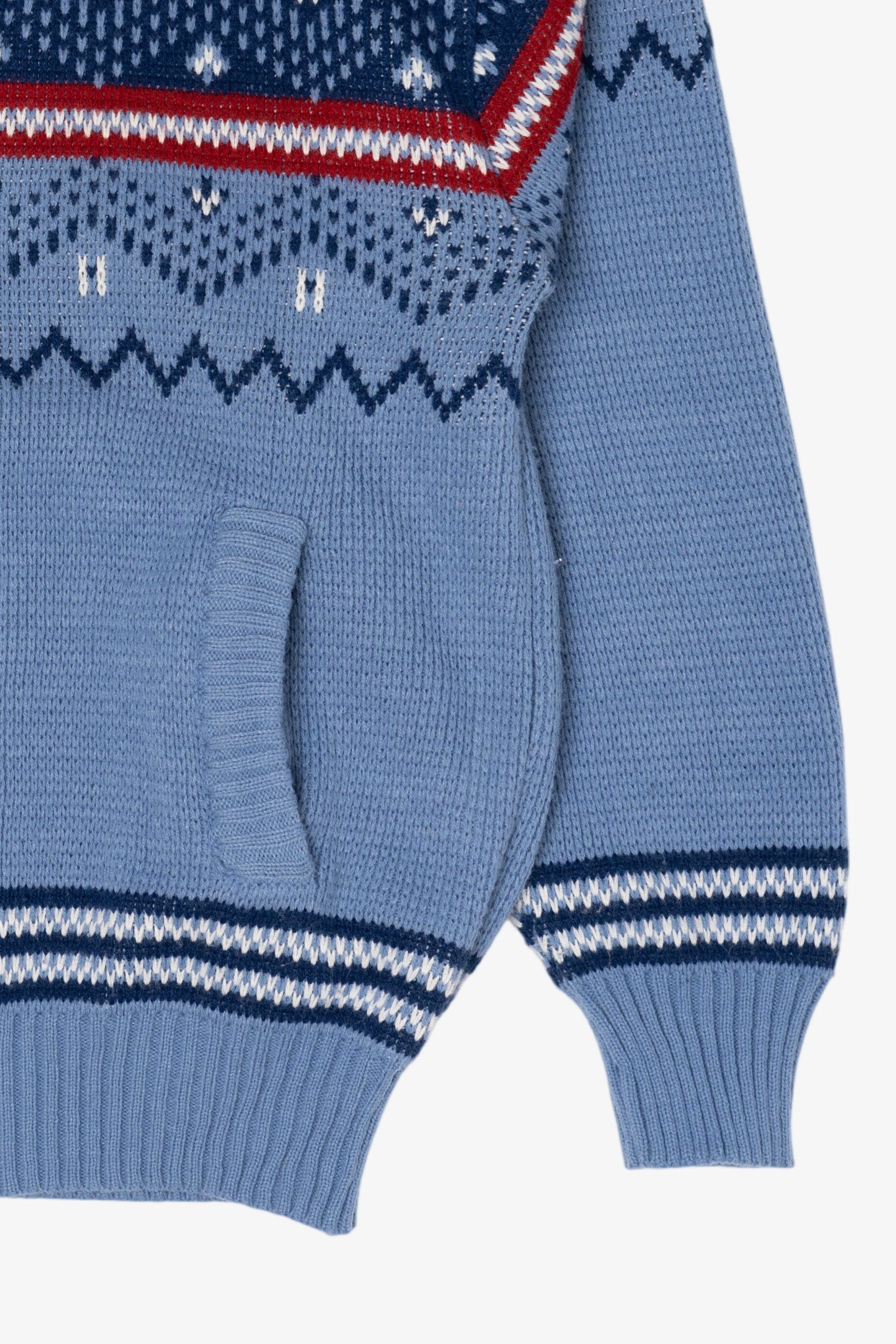 Blue Blair Fair Isle Cardigan Sweater (2010s)
