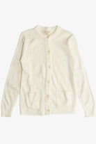 Vintage Ivory Button Up Cardigan Sweater (1980s)