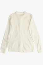 Vintage Ivory Button Up Cardigan Sweater (1980s)