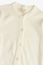 Vintage Ivory Button Up Cardigan Sweater (1980s)