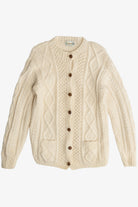Vintage Donegal John Molloy Cardigan Fisherman Sweater (1980s)