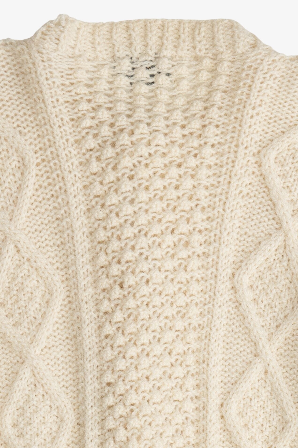 Vintage Donegal John Molloy Cardigan Fisherman Sweater (1980s)