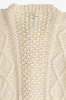 Vintage Donegal John Molloy Cardigan Fisherman Sweater (1980s)