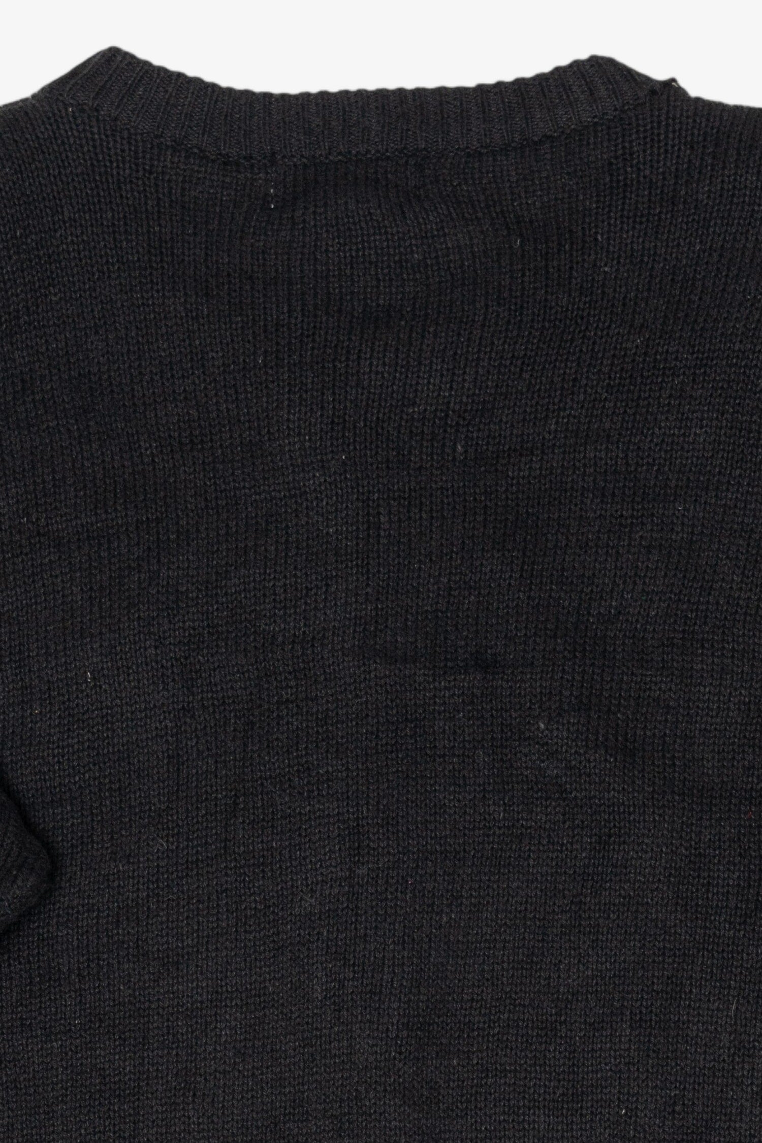 Vintage Black P'Galli Teddy Bears Cardigan (1990s)