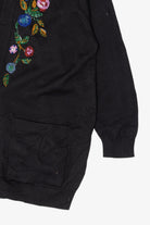 Vintage Black Elisabeth Bead Embroidered Cardigan (2000s)