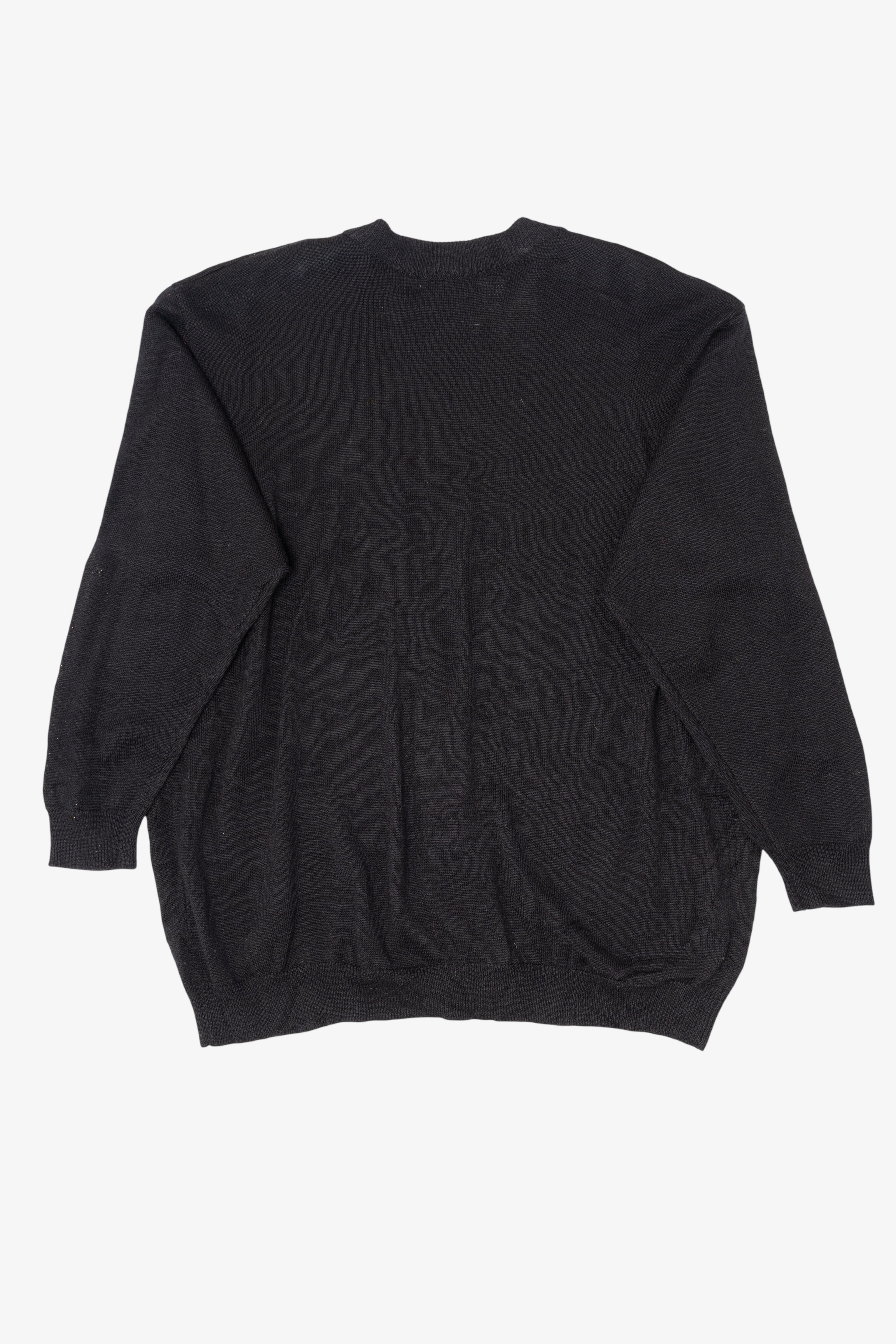 Vintage Black Elisabeth Bead Embroidered Cardigan (2000s)