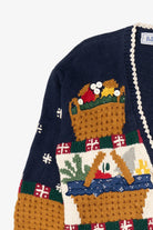 Vintage Belle Pointe Longaberger Basket Cardigan (1990s)