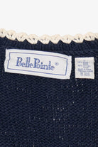 Vintage Belle Pointe Longaberger Basket Cardigan (1990s)