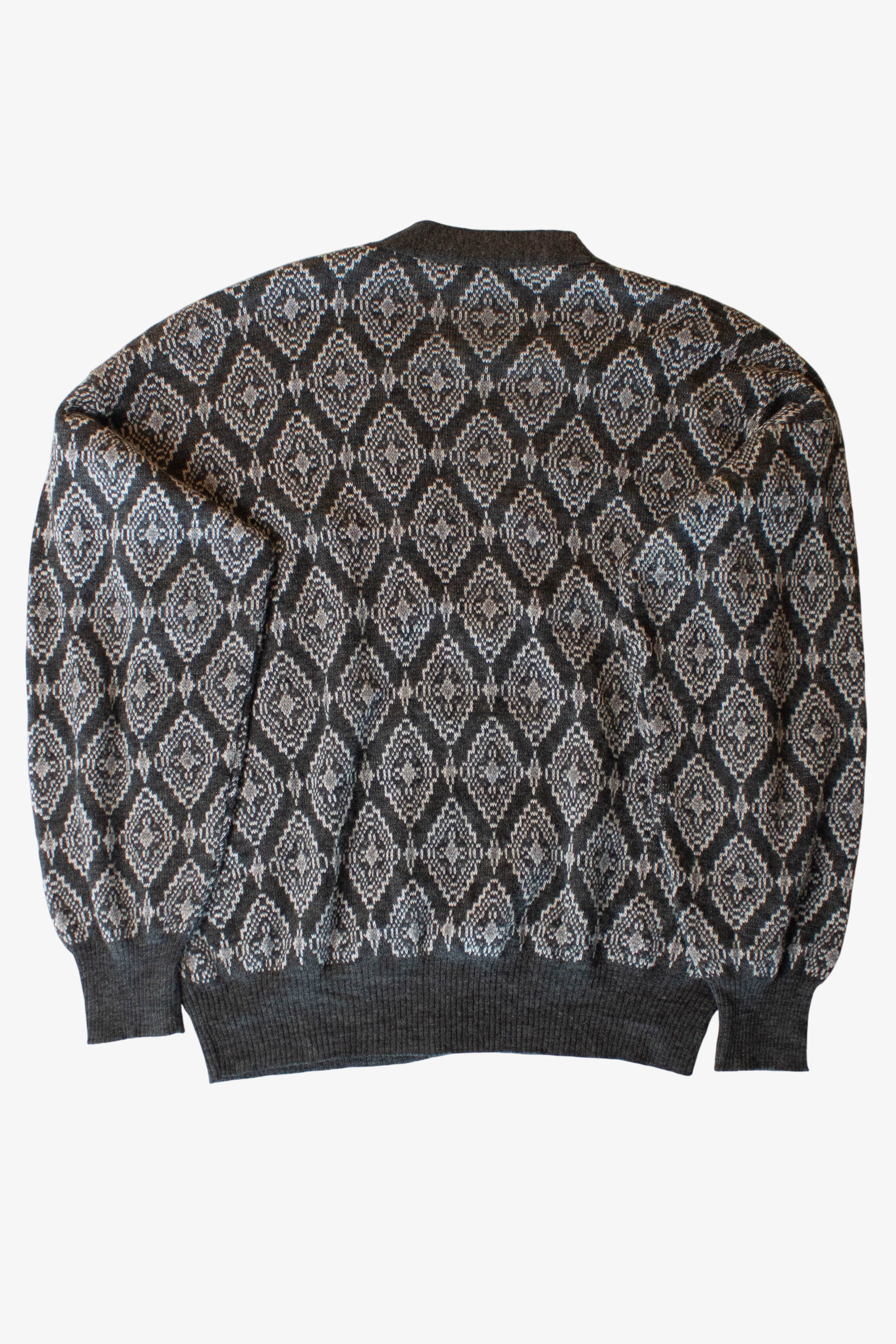 Vintage Charcoal JT Beckett Cardigan (1980s)