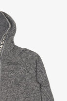 Vintage Gray Artesanias Marcia Hooded Sweater (1990s)