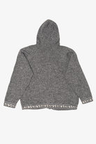 Vintage Gray Artesanias Marcia Hooded Sweater (1990s)