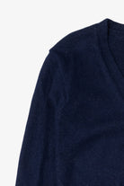 Vintage Navy Blue Looney Tunes Bugs And Taz Cardigan Sweater (1990s)
