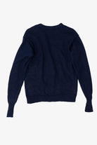 Vintage Navy Blue Looney Tunes Bugs And Taz Cardigan Sweater (1990s)