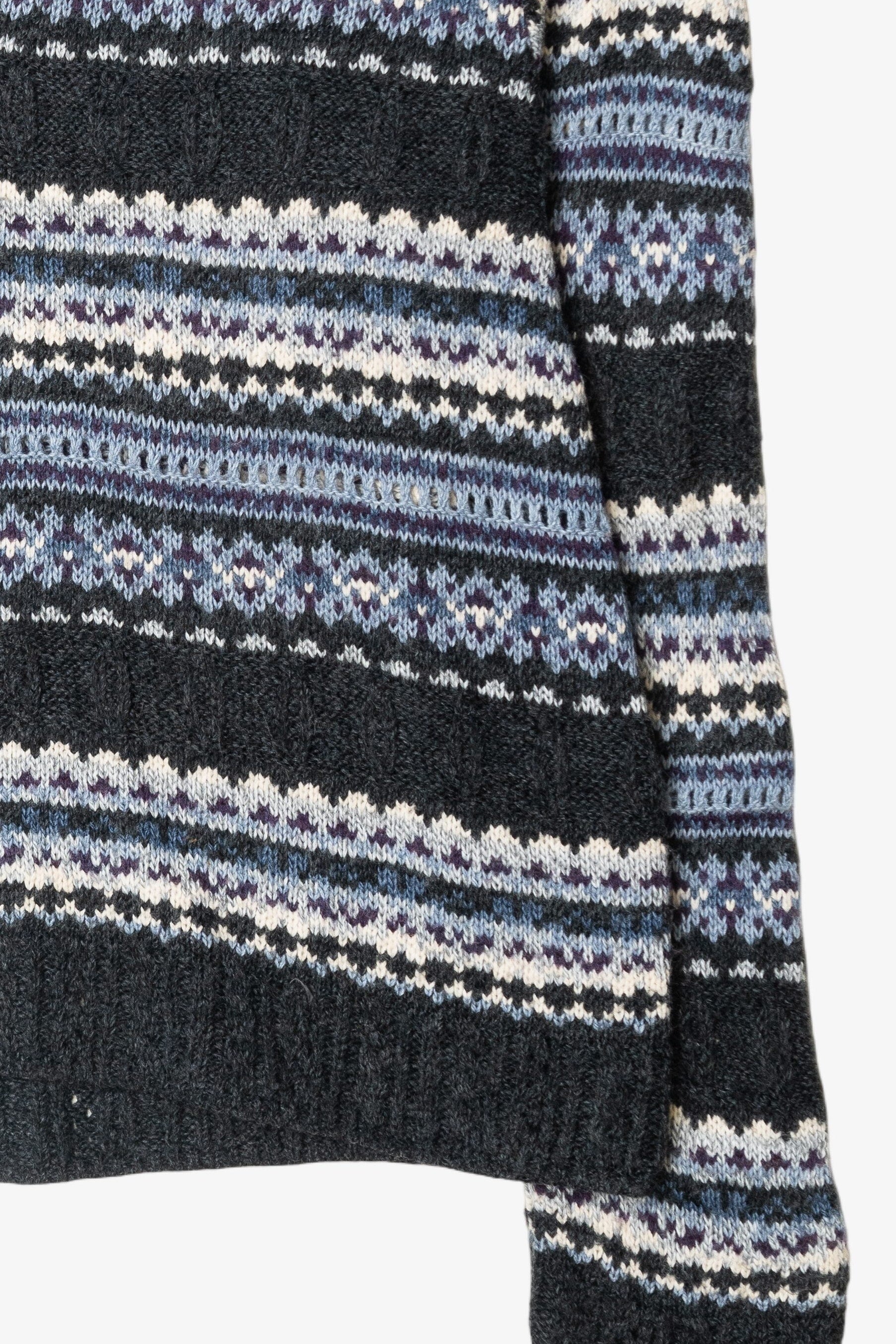 Vintage Kathy Ireland Fair Isle Cardigan (1990s)