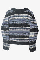 Vintage Kathy Ireland Fair Isle Cardigan (1990s)