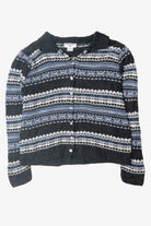 Vintage Kathy Ireland Fair Isle Cardigan (1990s)