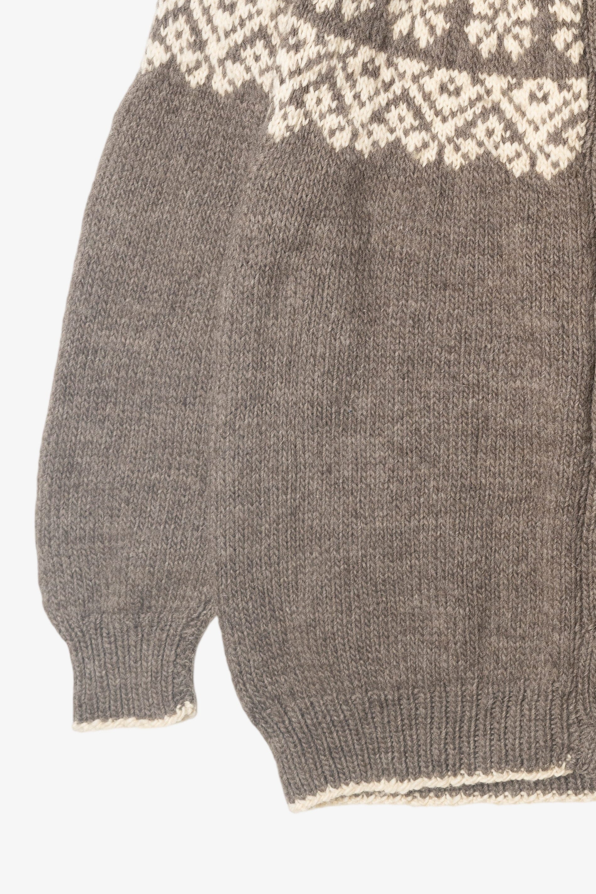 Vintage J. Sills-Kinsfather Fair Isle Cardigan (1990s)