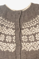 Vintage J. Sills-Kinsfather Fair Isle Cardigan (1990s)