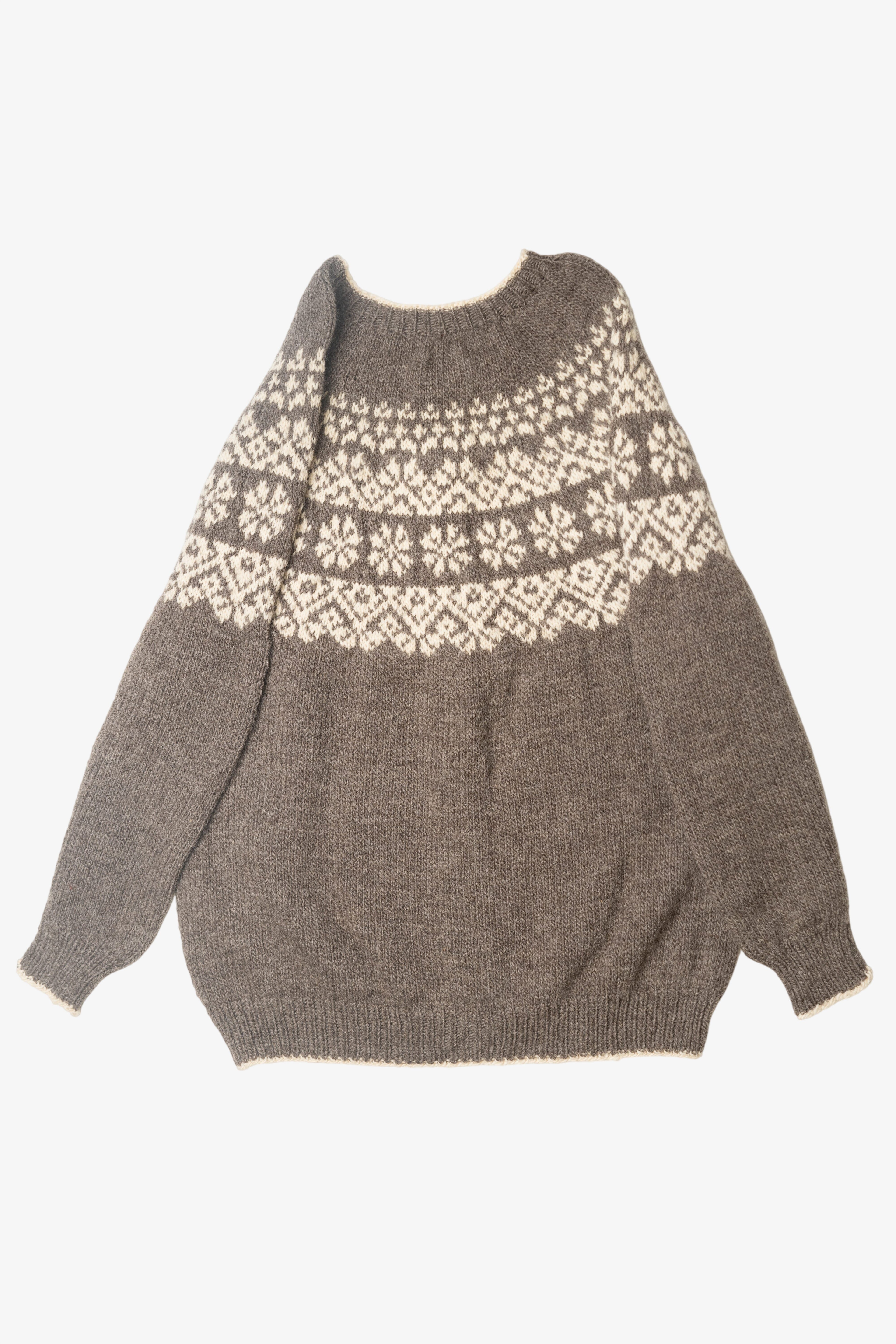 Vintage J. Sills-Kinsfather Fair Isle Cardigan (1990s)