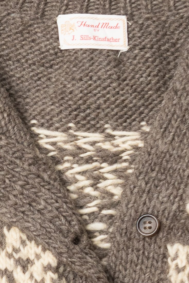 Vintage J. Sills-Kinsfather Fair Isle Cardigan (1990s)
