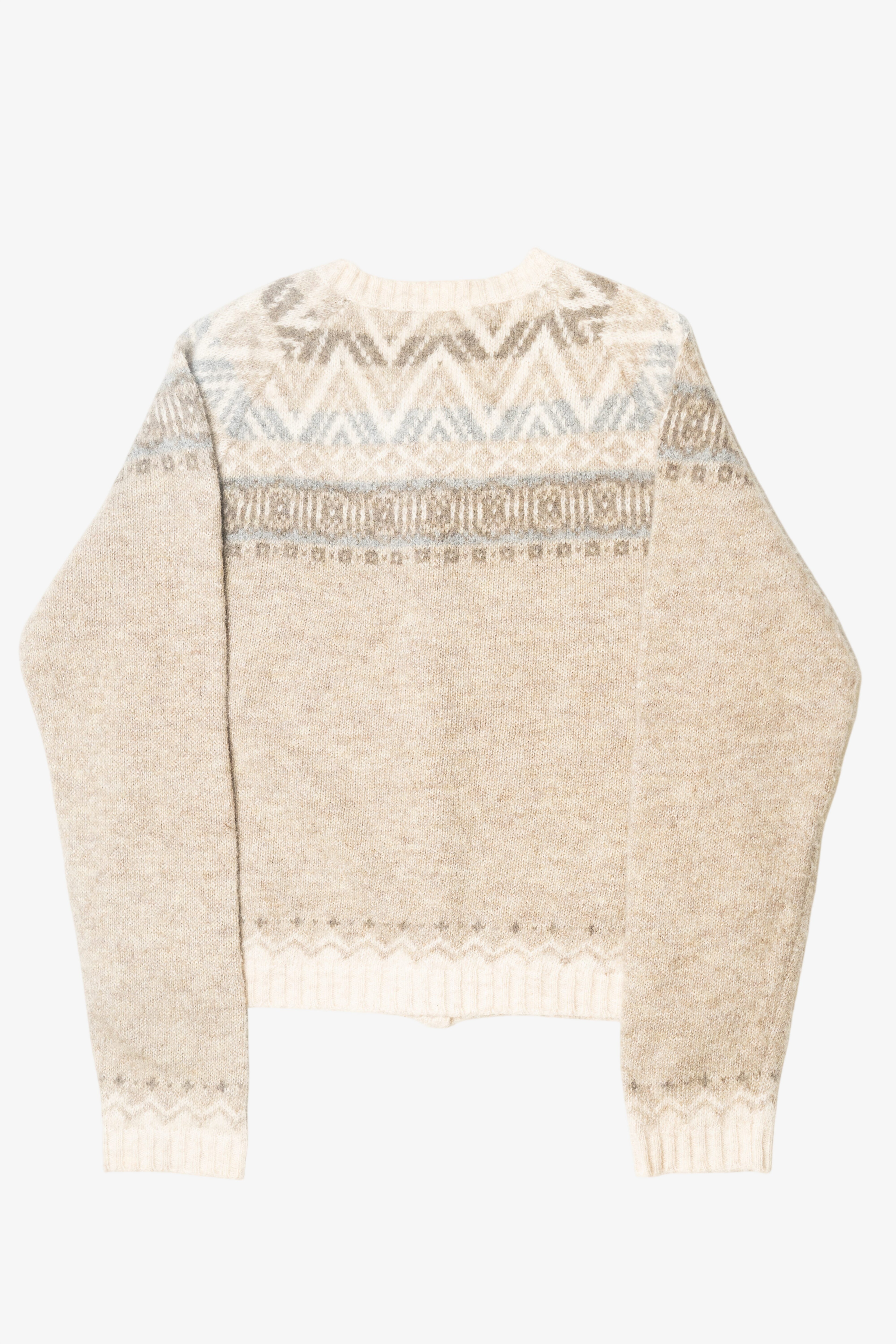 Vintage NY and Co Fair Isle Cardigan (2000s)