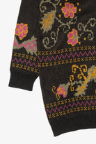Vintage Floral Cardigan Sweater (1990s)