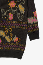Vintage Floral Cardigan Sweater (1990s)