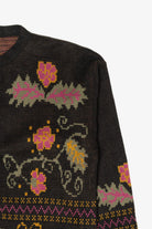 Vintage Floral Cardigan Sweater (1990s)