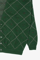 Vintage Green Sutter & Grant Cardigan Sweater (1990s)