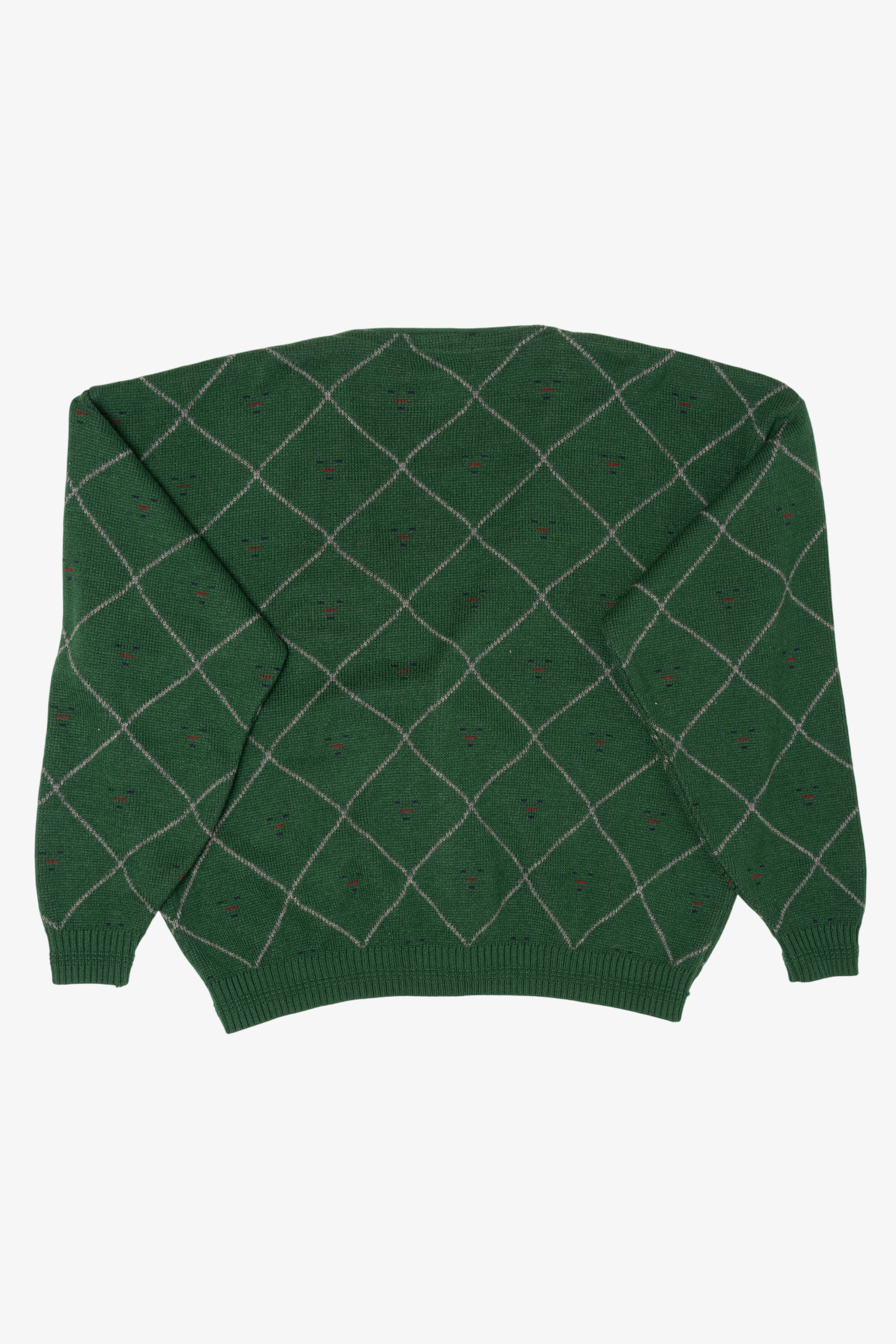 Vintage Green Sutter & Grant Cardigan Sweater (1990s)