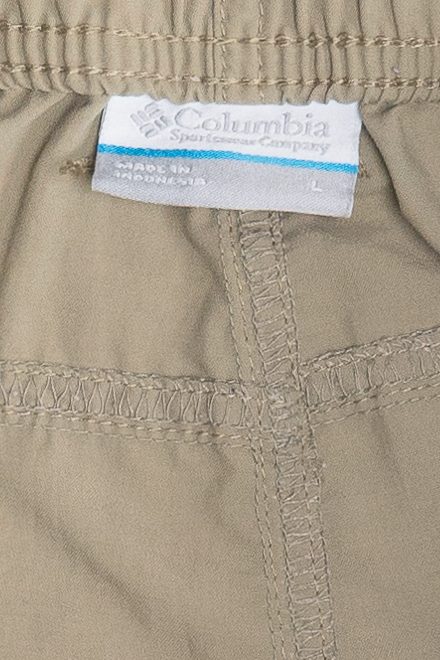 Columbia Lightweight Khaki Hiking Shorts (2020s)
