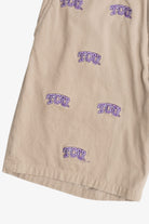 "TCU" Texas Christian University Embroidered Shorts (2010s)