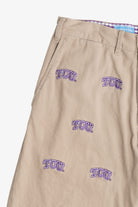 "TCU" Texas Christian University Embroidered Shorts (2010s)