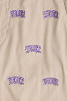 "TCU" Texas Christian University Embroidered Shorts (2010s)