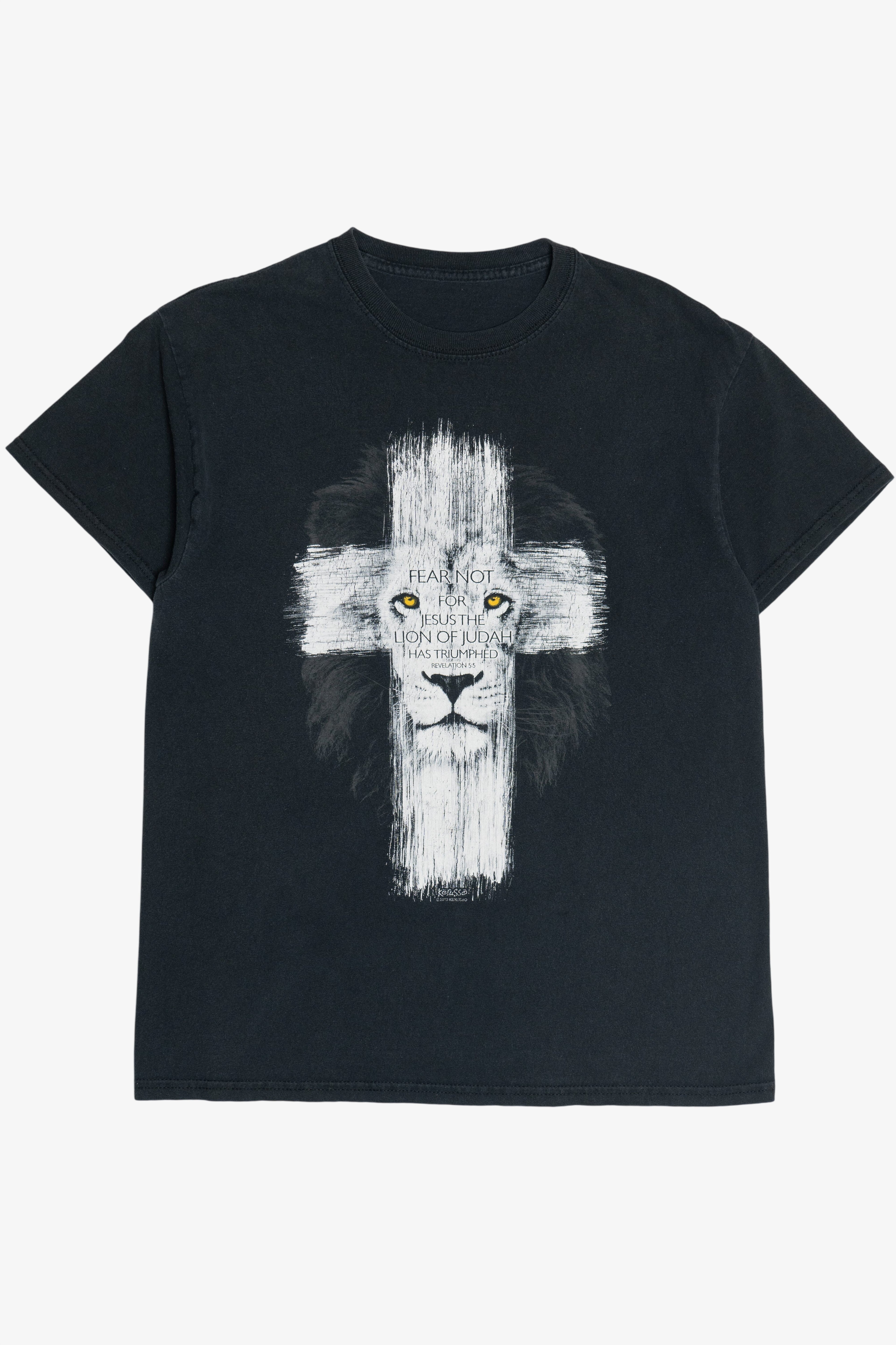 Vintage "Lion Of Judah" Religious T-Shirt (2000s)