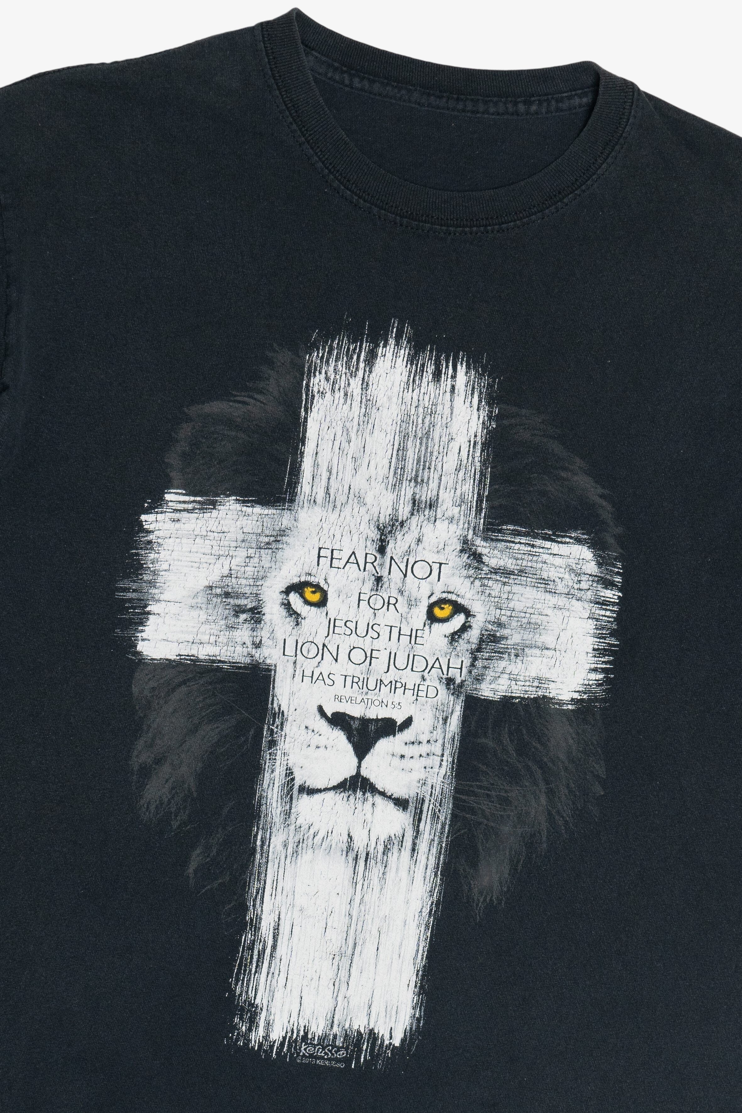 Vintage "Lion Of Judah" Religious T-Shirt (2000s)