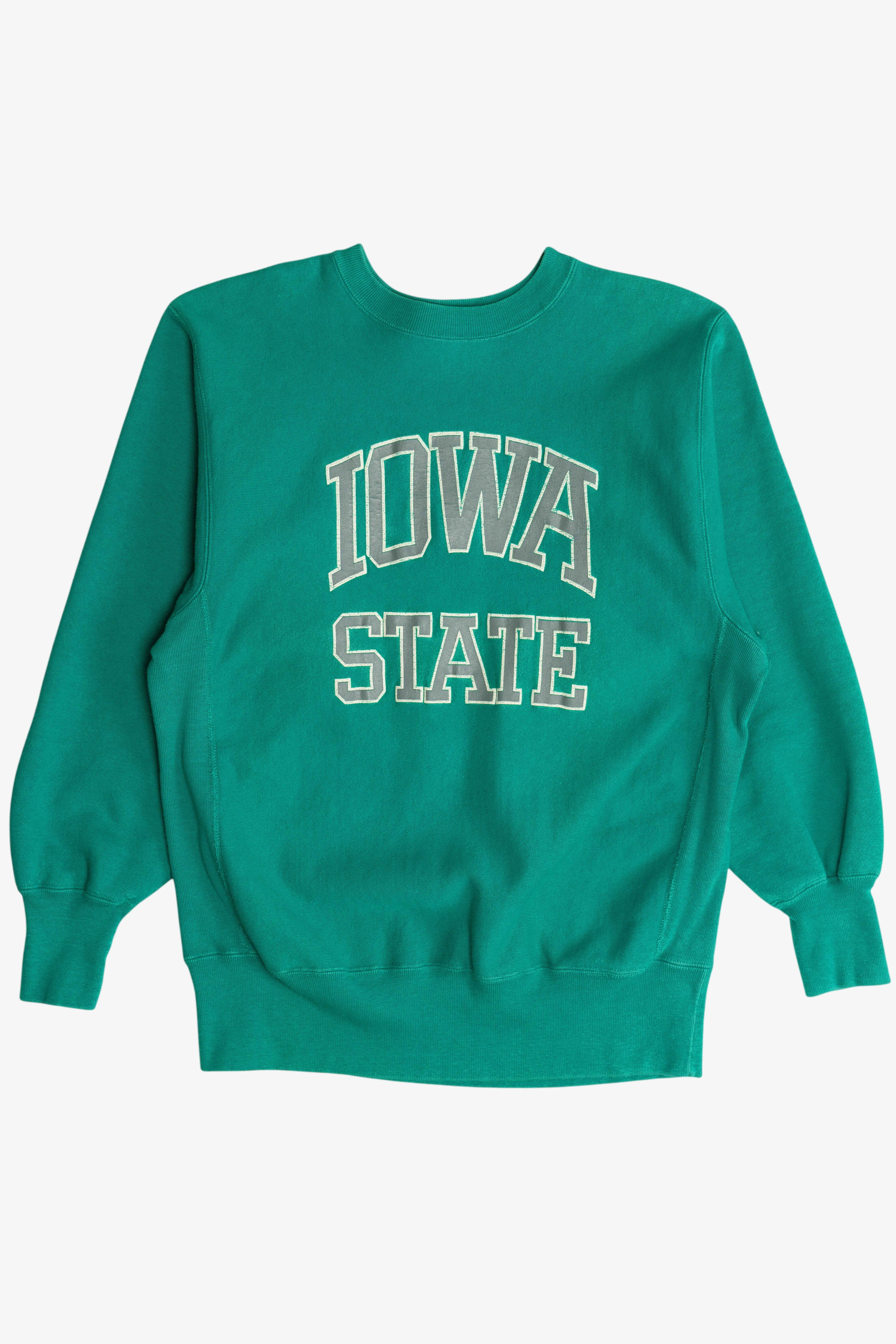 Vintage "Iowa State" Champion Reverse Weave College Sweatshirt (1990s)