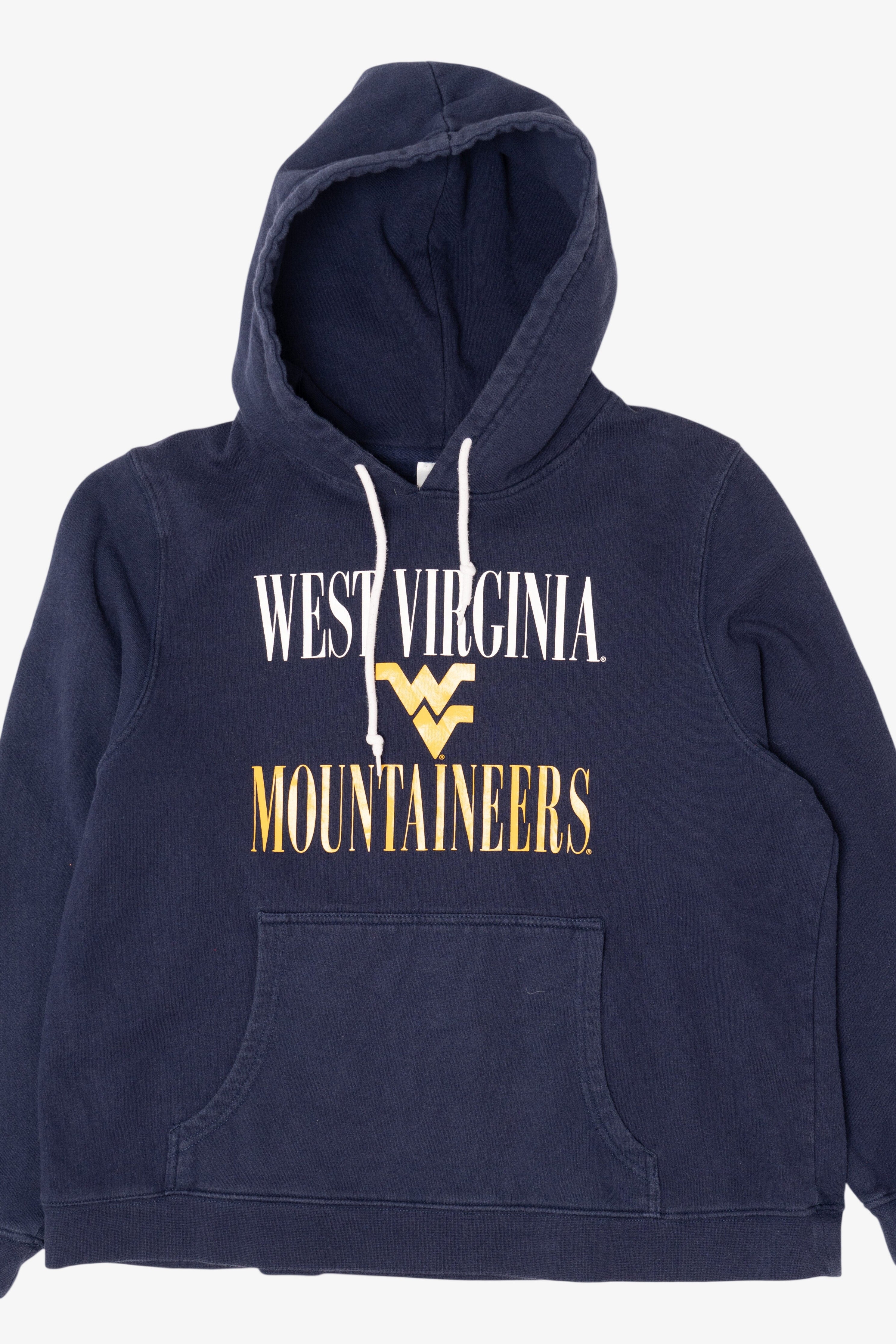 Navy Blue West Virginia Mountaineers Hooded Sweatshirt (2010s)