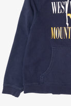 Navy Blue West Virginia Mountaineers Hooded Sweatshirt (2010s)