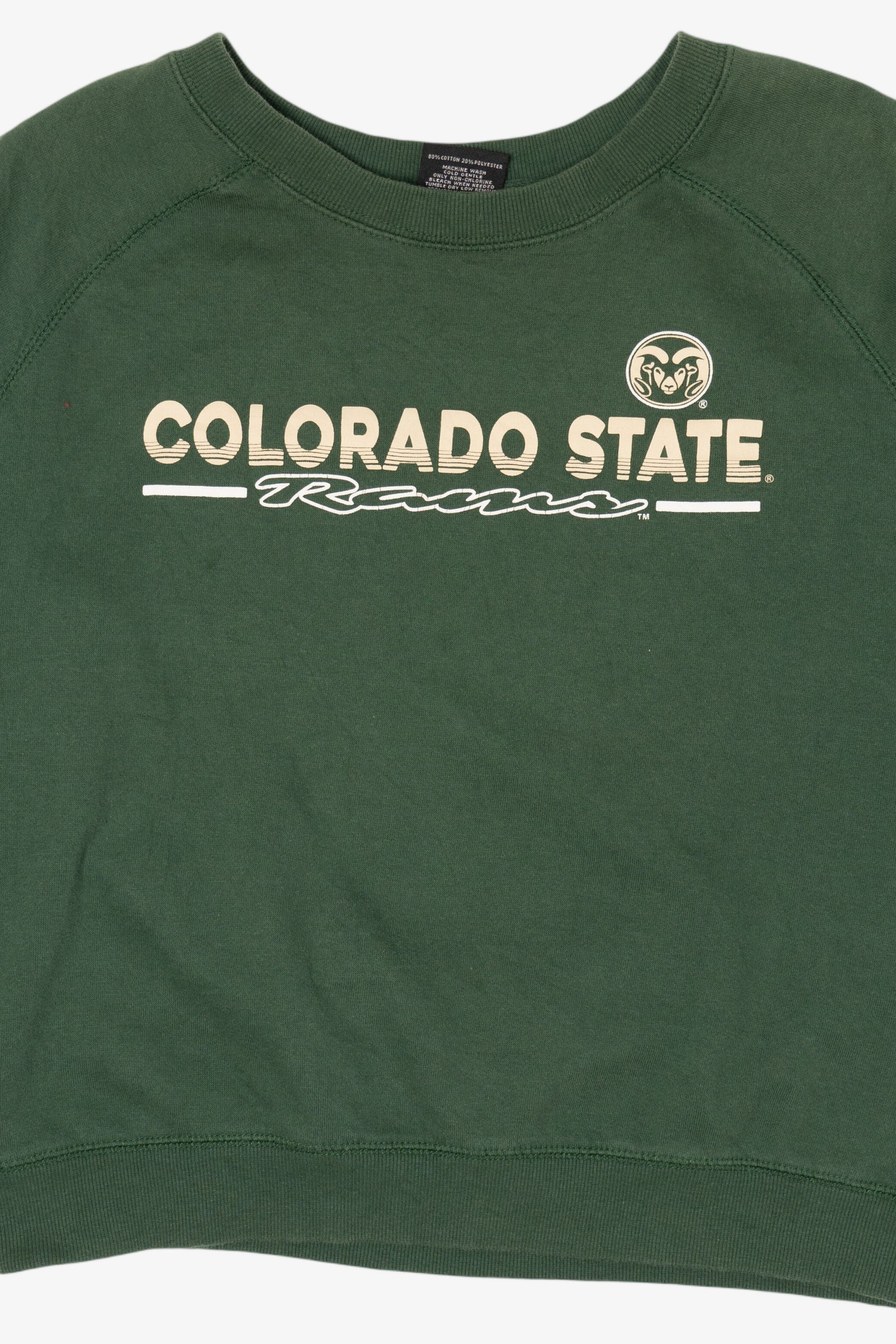 Vintage Green Colorado State Rams Sweatshirt (2000s)