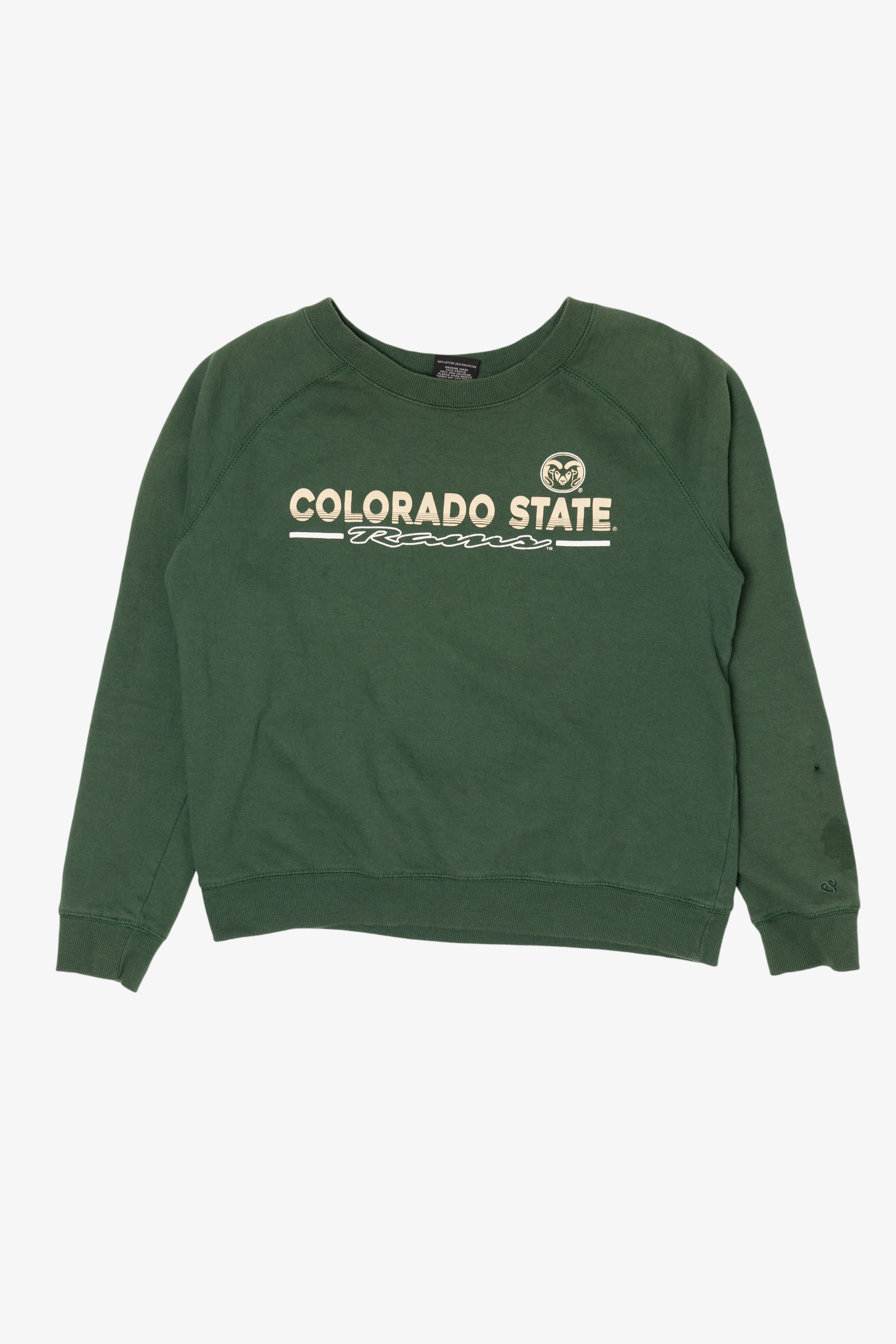 Vintage Green Colorado State Rams Sweatshirt (2000s)