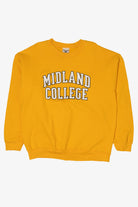Yellow Midland College Sweatshirt (2000s)